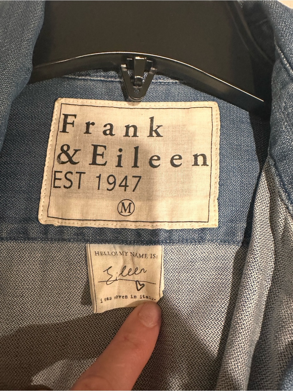 Frank & Eileen “Eileen” Denim Shirt - Picture 3 of 3